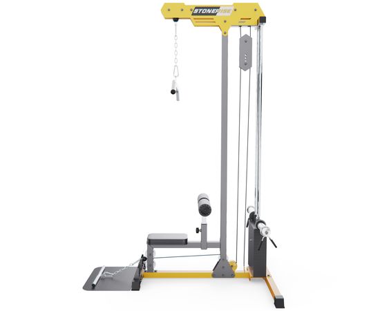 Тренажер тяга сверху/снизу STONERISE D2017H, свободные веса, стек 80 кг