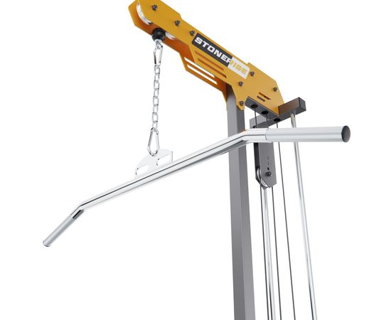 Тренажер тяга сверху/снизу STONERISE D2017H, свободные веса, стек 80 кг