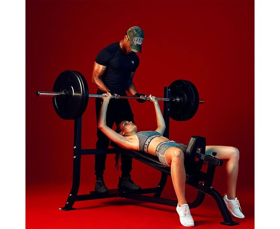 Скамья со стойками под штангу DFC GORILLA 208641/208642