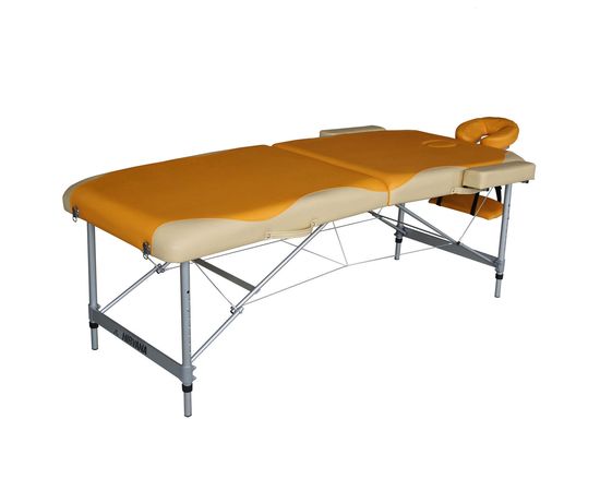 Массажный стол DFC NIRVANA Elegant PREMIUM, цвет оранжево-бежевый
