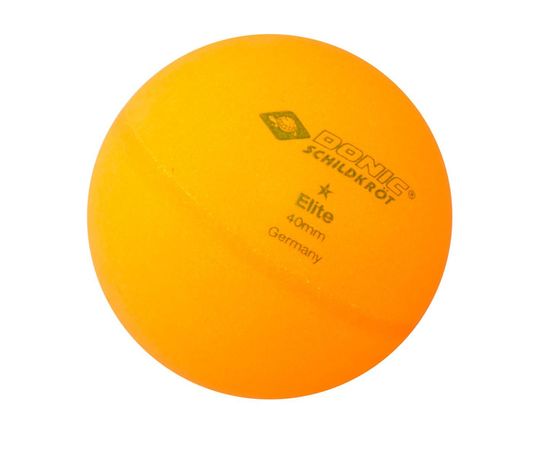 Мячики для н/тенниса DONIC ELITE 1, 6 штук, оранжевый