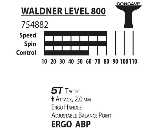 Ракетка DONIC Waldner 800