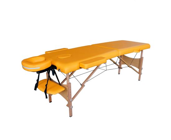 Массажный стол DFC NIRVANA Optima, цвет горчичный