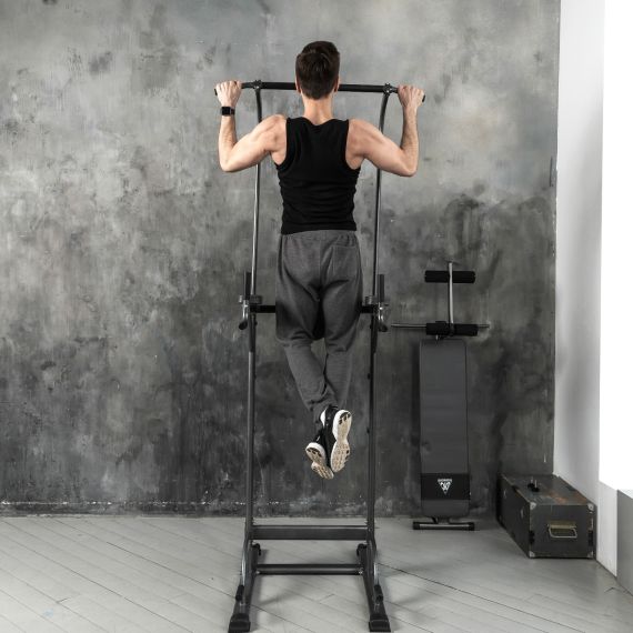 ТУРНИК-БРУСЬЯ DFC G-SERIES С ПРЯМОЙ СКАМЬЕЙ С ВАЛИКАМИ