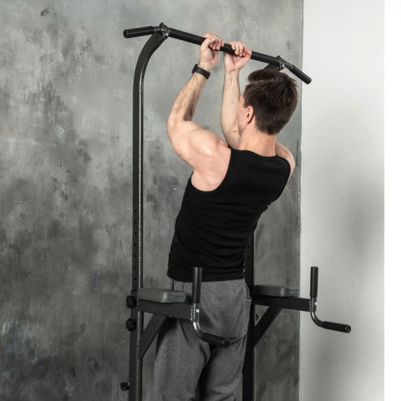 ТУРНИК-БРУСЬЯ DFC G-SERIES С УНИВЕРСАЛЬНОЙ СКАМЬЕЙ