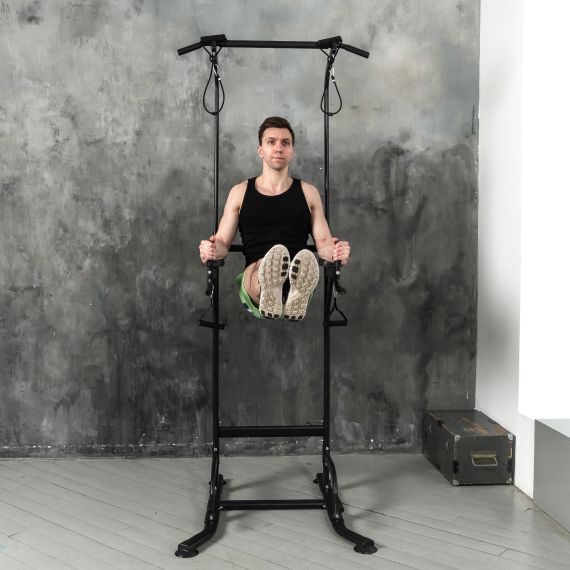 ТУРНИК-БРУСЬЯ C ЭСПАНДЕРАМИ DFC POWER TOWER G008