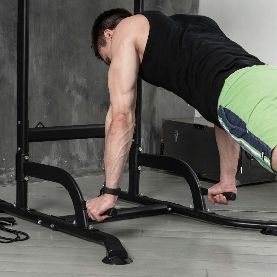 ТУРНИК-БРУСЬЯ C ЭСПАНДЕРАМИ DFC POWER TOWER G008