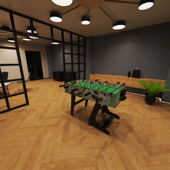 ИГРОВОЙ СТОЛ - ФУТБОЛ DFC GRANADA СКЛАДНОЙ GS-ST-1470