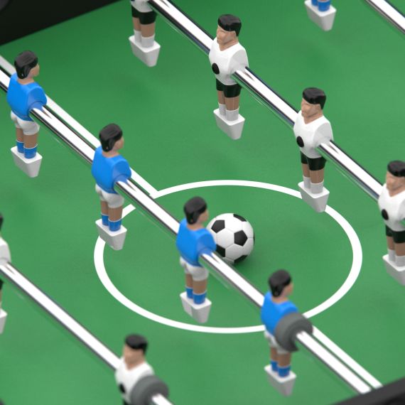 ИГРОВОЙ СТОЛ - ФУТБОЛ DFC ST.PAULI СКЛАДНОЙ HM-ST-48301