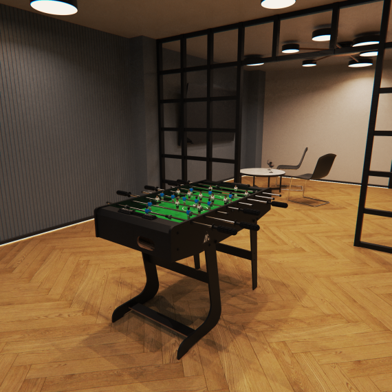 ИГРОВОЙ СТОЛ - ФУТБОЛ DFC ST.PAULI СКЛАДНОЙ HM-ST-48301