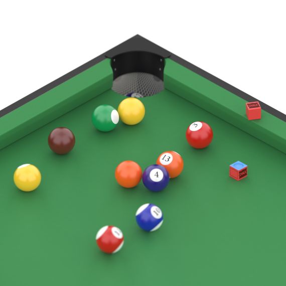 ИГРОВОЙ СТОЛ - БИЛЬЯРД DFC SUPER CHAMPION