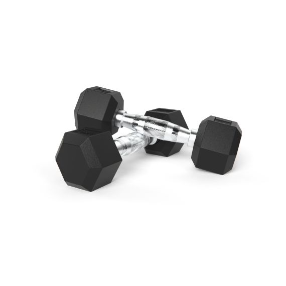 ГАНТЕЛИ DFC ГЕКСАГОНАЛЬНЫЕ, 2 ШТ. ПО 2 КГ