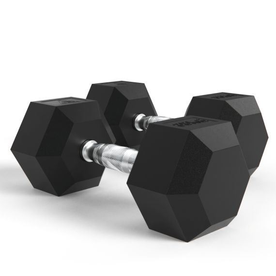 ГАНТЕЛИ DFC ГЕКСАГОНАЛЬНЫЕ, 2 ШТ. ПО 35 КГ