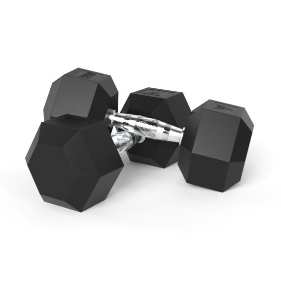 ГАНТЕЛИ DFC ГЕКСАГОНАЛЬНЫЕ, 2 ШТ. ПО 35 КГ