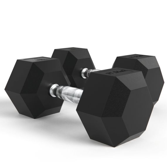 ГАНТЕЛИ DFC ГЕКСАГОНАЛЬНЫЕ, 2 ШТ. ПО 37.5 КГ