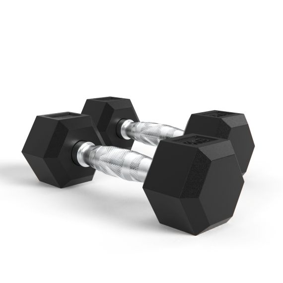 ГАНТЕЛИ DFC ГЕКСАГОНАЛЬНЫЕ, 2 ШТ. ПО 3 КГ
