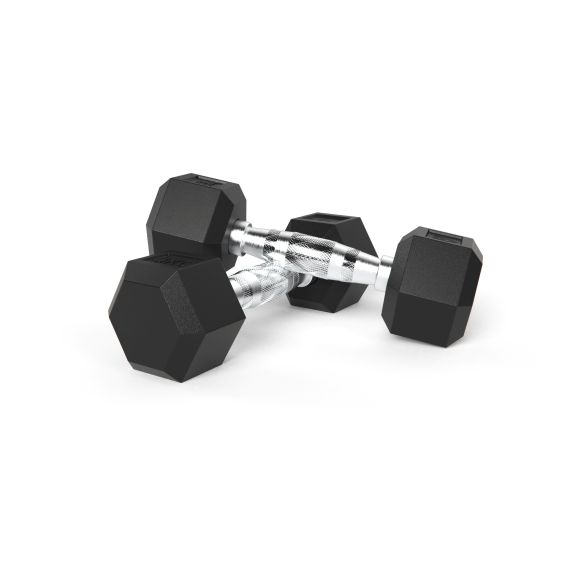 ГАНТЕЛИ DFC ГЕКСАГОНАЛЬНЫЕ, 2 ШТ. ПО 3 КГ