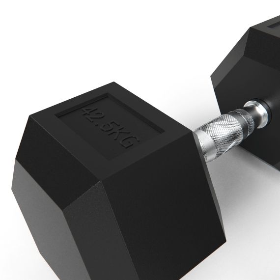 ГАНТЕЛИ DFC ГЕКСАГОНАЛЬНЫЕ, 2 ШТ. ПО 42.5 КГ