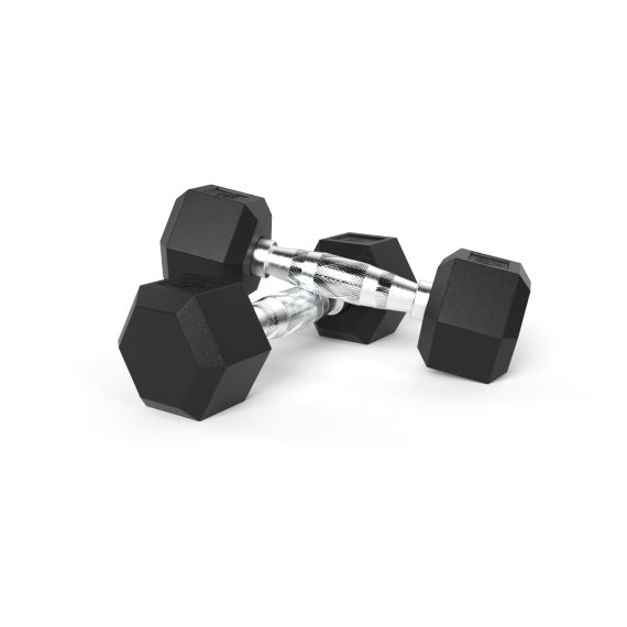 ГАНТЕЛИ DFC ГЕКСАГОНАЛЬНЫЕ, 2 ШТ. ПО 4 КГ