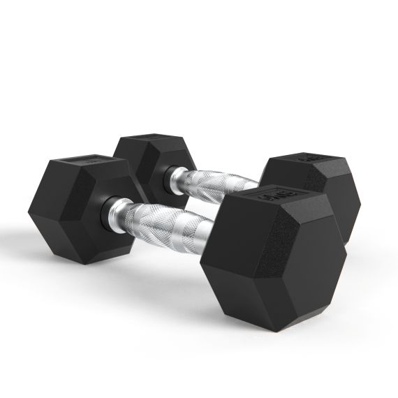 ГАНТЕЛИ DFC ГЕКСАГОНАЛЬНЫЕ, 2 ШТ. ПО 6 КГ