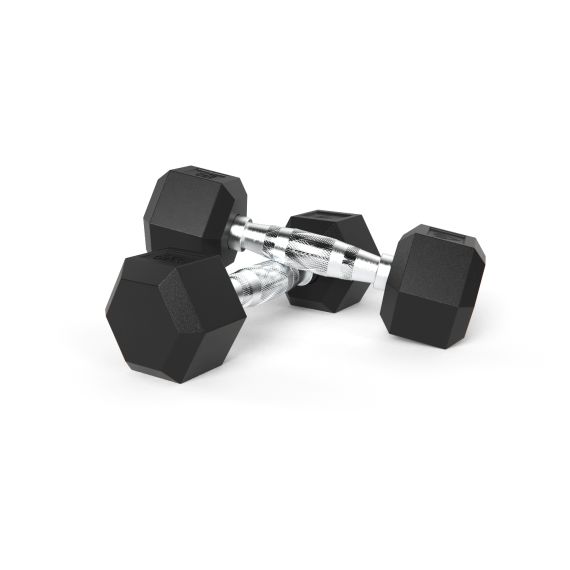 ГАНТЕЛИ DFC ГЕКСАГОНАЛЬНЫЕ, 2 ШТ. ПО 6 КГ