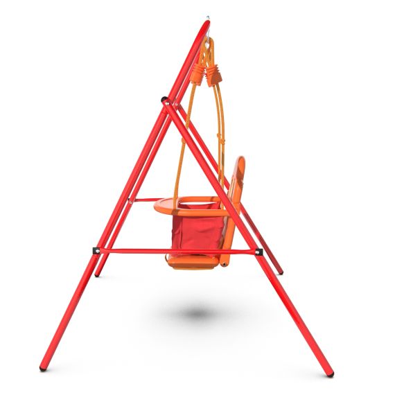 КАЧЕЛИ ДЛЯ МАЛЫШЕЙ DFC KIDS С РЕМНЯМИ БЕЗОПАСНОСТИ СКЛАДНЫЕ