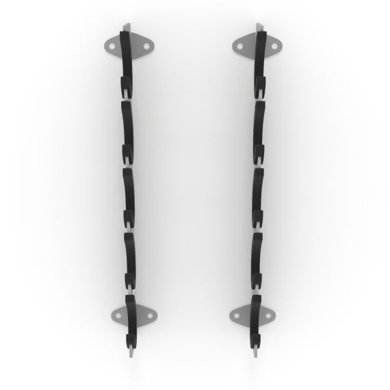 НАСТЕННАЯ СТОЙКА ДЛЯ ХРАНЕНИЯ ГРИФОВ DFC D101027 (КОМПЛЕКТ ИЗ 2 ШТ)