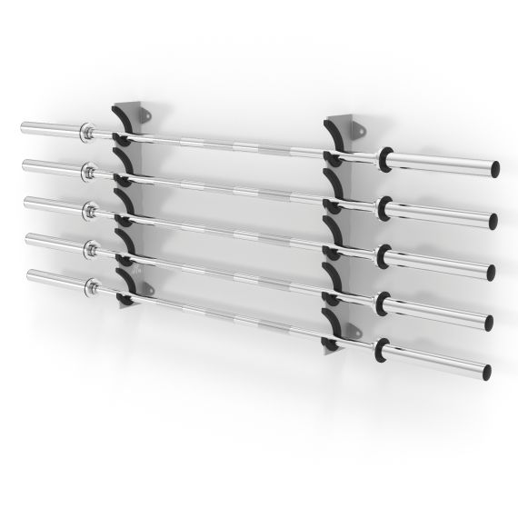 НАСТЕННАЯ СТОЙКА ДЛЯ ХРАНЕНИЯ ГРИФОВ DFC D101027 (КОМПЛЕКТ ИЗ 2 ШТ)