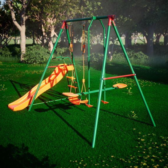 ДЕТСКИЙ КОМПЛЕКС С ГОРКОЙ DFC MSN-02