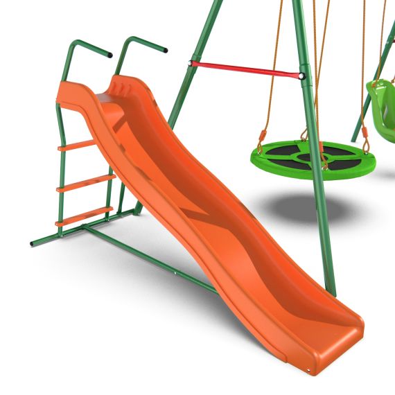 ДЕТСКИЙ КОМПЛЕКС DFC MULTIPLAY КАЧЕЛИ: ГНЕЗДО, ДЛЯ МАЛЫШЕЙ; ГОРКА