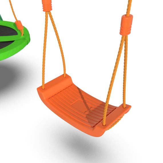 ДЕТСКИЙ КОМПЛЕКС DFC MULTIPLAY КАЧЕЛИ: ВЕРЁВОЧНЫЕ, ДЛЯ МАЛЫШЕЙ, ГНЕЗДО; ГОРКА