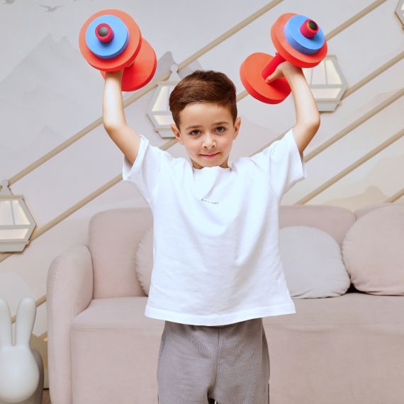 ГАНТЕЛИ ДЕТСКИЕ DFC (КОМПЛЕКТ 2 ШТ) VT-2009