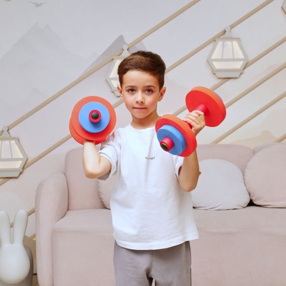 ГАНТЕЛИ ДЕТСКИЕ DFC (КОМПЛЕКТ 2 ШТ) VT-2009