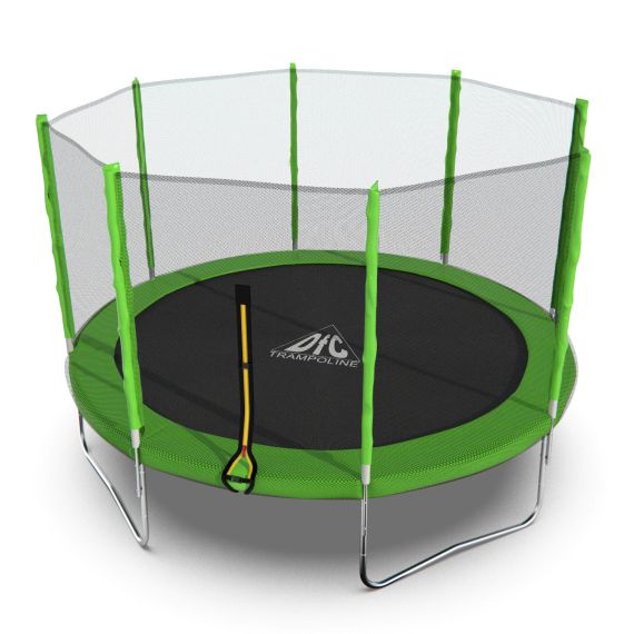БАТУТ DFC TRAMPOLINE FITNESS С СЕТКОЙ 12FT