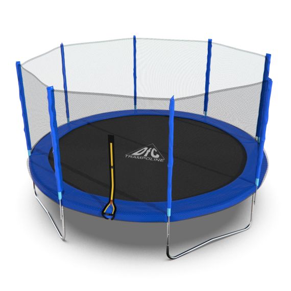 БАТУТ DFC TRAMPOLINE FITNESS С СЕТКОЙ 14FT