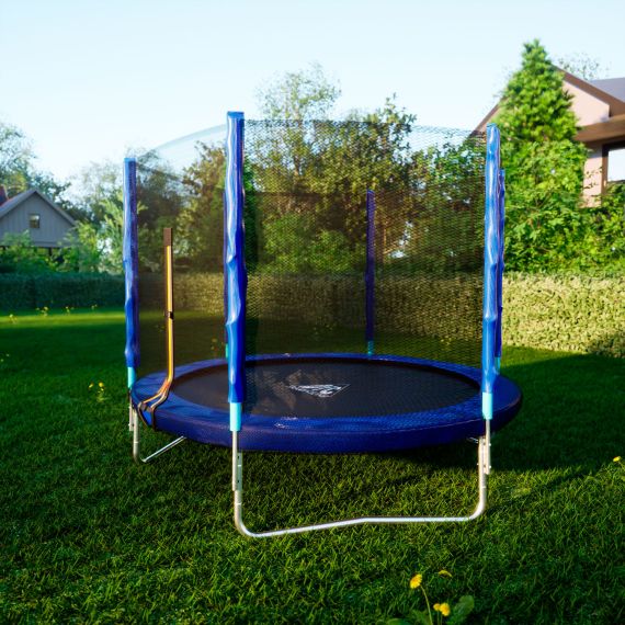 БАТУТ DFC TRAMPOLINE FITNESS С СЕТКОЙ 8FT