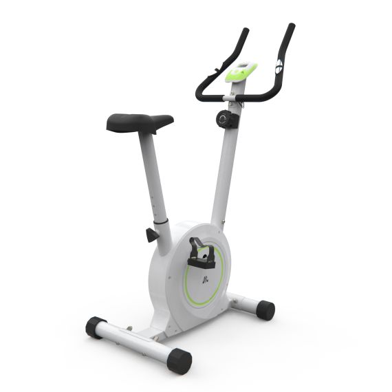 ВЕЛОТРЕНАЖЕР DFC B504B МАГНИТНЫЙ (БЕЛЫЙ КОРПУС, ЗЕЛЕНАЯ ПОЛОСА)