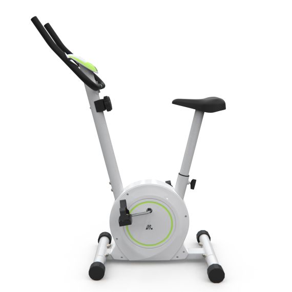 ВЕЛОТРЕНАЖЕР DFC B504B МАГНИТНЫЙ (БЕЛЫЙ КОРПУС, ЗЕЛЕНАЯ ПОЛОСА)