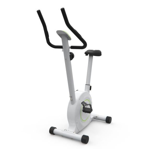 ВЕЛОТРЕНАЖЕР DFC B504B МАГНИТНЫЙ (БЕЛЫЙ КОРПУС, ЗЕЛЕНАЯ ПОЛОСА)