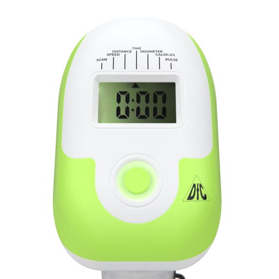 ВЕЛОТРЕНАЖЕР DFC B504B МАГНИТНЫЙ (БЕЛЫЙ КОРПУС, ЗЕЛЕНАЯ ПОЛОСА)