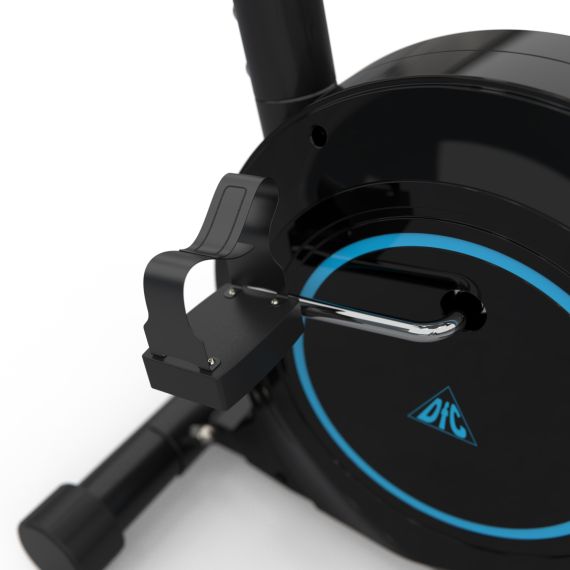 ВЕЛОТРЕНАЖЕР DFC B504BB МАГНИТНЫЙ (ЧЕРНЫЙ КОРПУС, ГОЛУБАЯ ПОЛОСА)