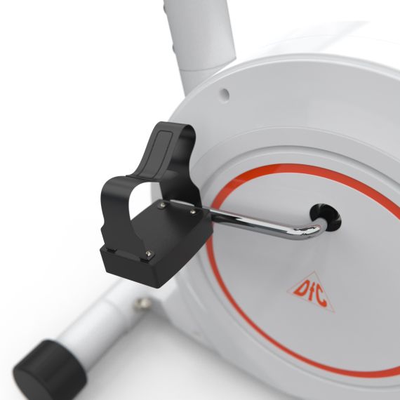 ВЕЛОТРЕНАЖЕР DFC B504BWO МАГНИТНЫЙ (БЕЛЫЙ КОРПУС, ОРАНЖЕВАЯ ПОЛОСА)