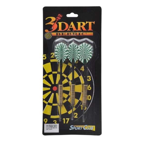 ДРОТИКИ ДЛЯ ДАРТСА, 3 ШТУКИ, 16 Г