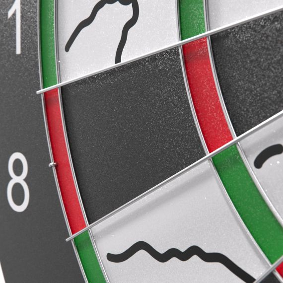 ДАРТС DFC PRINT ДВУСТОРОННИЙ 45 СМ, 6 ДРОТИКОВ