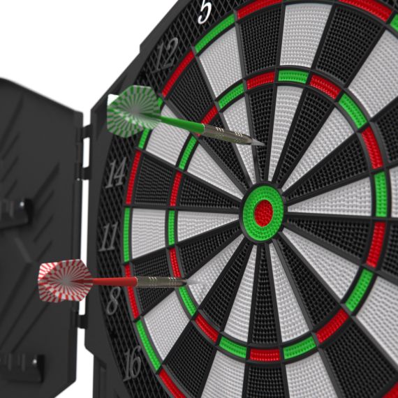 ЭЛЕКТРОННЫЙ ДАРТС DFC DARKBOARD, 12 ДРОТИКОВ