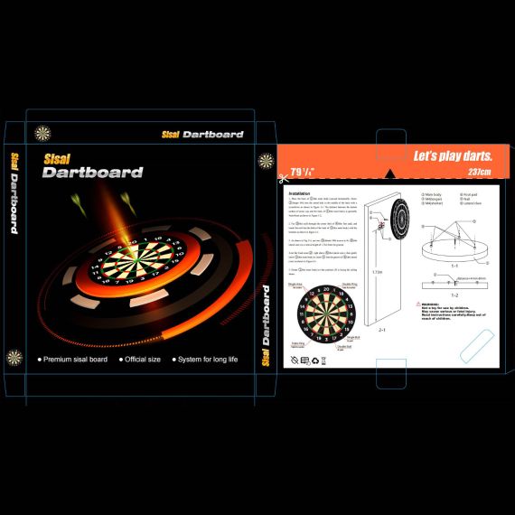 МИШЕНЬ ДЛЯ ДАРТСА DFC SISAL