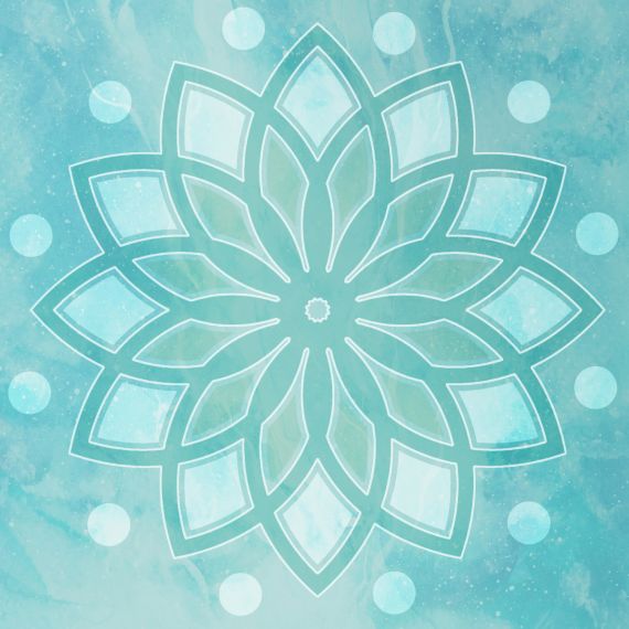 КОВРИК ДЛЯ ФИТНЕСА И ЙОГИ DFC MEDITATION DELUXE, 183X68X0,5 СМ, LOTUS