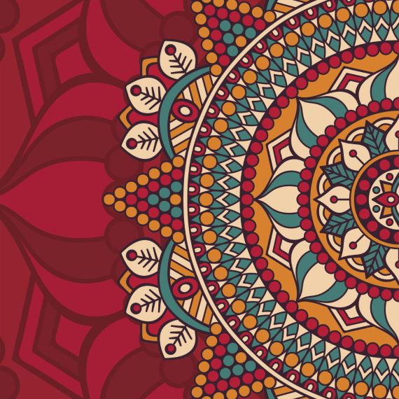 КОВРИК ДЛЯ ФИТНЕСА И ЙОГИ DFC MEDITATION DELUXE, 183X68X0,5 СМ, HARMONY