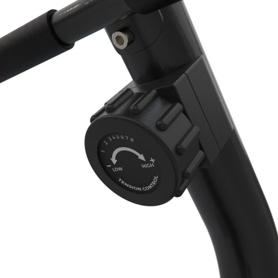 ВЕЛОТРЕНАЖЕР DFC B504R МАГНИТНЫЙ (ЧЕРНЫЙ КОРПУС, ГОЛУБАЯ ПОЛОСА)