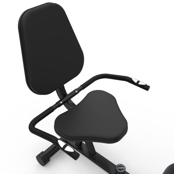 ВЕЛОТРЕНАЖЕР DFC B504R МАГНИТНЫЙ (ЧЕРНЫЙ КОРПУС, ГОЛУБАЯ ПОЛОСА)